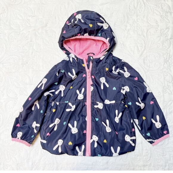 Cherokee Bunny Hooded Jacket Size 18m - Picture 2 of 6